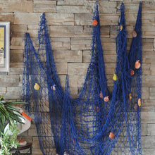 HOT Popular Home Decoration Nautical Decorative 2M x 1M Fishing Net Seaside Beach Shell Party Door Wall Decoration