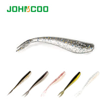 New 12pcs Popular Soft Fishing Lure 7cm 1.3g Soft Bait Swimbaits Jig Head Soft Lure Fly Fishing Bait Plastic Artificial Lure
