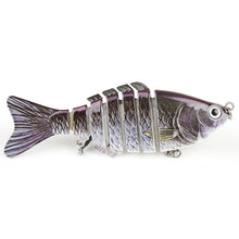 5pcs/set 10cm/12.5g Popular Fishing Lure Multi Jointed Swim Bait Lifelike Hard Fish Bait Artificial Crankbait Tackle MML01