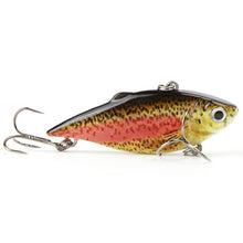 Mmlong 5 Colors 2.5"/8.6g Popular Vib Crankbait 3D Eyes Fishing Lure High Quality Fishing Bait Slow Sinking Fish Wobbler Pesca