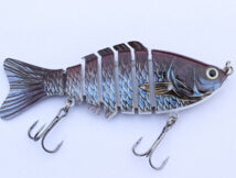 Mmlong 10cm/12.5g Popular Fishing Lure Multi Jointed Crankbait Lifelike Hard Fish Bait Artificial Fishing Swim Bait Lures MML01