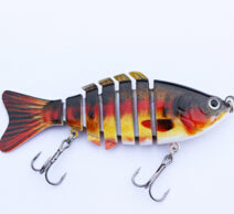 Mmlong 10cm/12.5g Popular Fishing Lure Multi Jointed Crankbait Lifelike Hard Fish Bait Artificial Fishing Swim Bait Lures MML01
