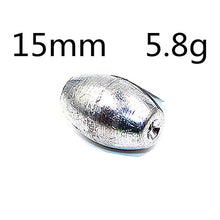 5 Pcs/lot New All Sizes Weight Adjustable Lead Weight Sinkers for Fishing 5.8g 13.5g 16.6g Popular Fishing