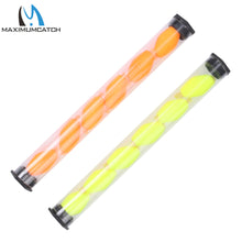 Maximumcatch 2 Tubes/12pieces Popular Fly Fishing Strike Indicator Yellow/Orange Fishing Floating Float