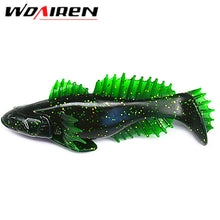 1Pcs 10cm 20g Popular Soft Fishing Lure Soft Bait Swimbaits Jig Head Soft Lure Fly Fishing Bait Plastic Artificial Lure YR-447