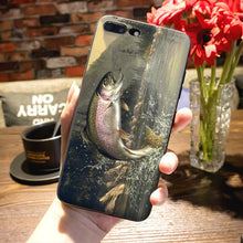 MaiYaCa  Fishing Lake Sunset Fisherman Top Detailed Popular silicone Phone case For iPhone 7 plus Case