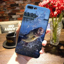 MaiYaCa  Fishing Lake Sunset Fisherman Top Detailed Popular silicone Phone case For iPhone 7 plus Case