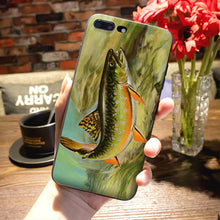 MaiYaCa  Fishing Lake Sunset Fisherman Top Detailed Popular silicone Phone case For iPhone 7 plus Case