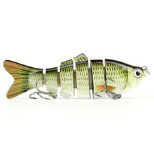 5pcs/set Popular Fishing Lure Multi Jointed Swim Bait Lifelike Hard Fish Bait Artificial Crankbait  4 Color Optional MML01A