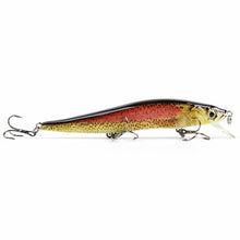 Mmlong 12cm Realistic Minnow Fishing Lure Popular Fishing Bait 14.6g Lifelike Crankbait Hard Fish Wobbler Tackle Pesca AH09C