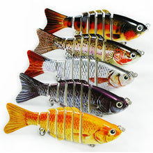Mmlong 5pcs Popular Fishing Lure Multi Jointed Swimbait ML01 10cm Lifelike Hard Fish Bait  Artificial Crankbait Lures Wobbler