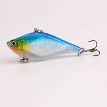 13.5g Popular Vib Crankbait 3D Eyes Fishing Lure High Quality Fishing Bait 6# Strong Treble Hooks Fish Wobbler Pesca