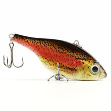 3.1"/20g Popular Vib Crankbait 3D Eyes Fishing Lure High Quality Fishing Bait 6# Strong Treble Hooks Fish Wobbler Pesca AH06