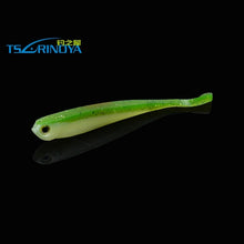 5Pcs/Pack Trulinoya  Fishing Soft Lure 75mm 2g  Popular Fishing Artificial Baits Stereoscopic Bionic Fake Fishing Lure