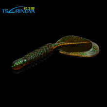 5pcs/pack Durable Superior Soft Insect Fishing Lures Popular Promotional Worm Bait 12cm 5g Long TailsArrivals