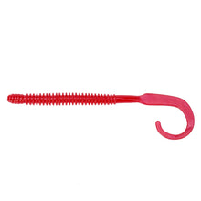 Hot Sale Soft Bait Capuchin Earthworms Fishing Worms Red Color Sauce Soft Bait Lures Popular