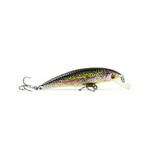 5pcs/set 8cm/6.9g  Popular Minnow Fishing Lure  Bionic Fish Bait Unique Body Texture Fishing Tackle  Wobbler Crankbait AH12B