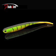 3Pcs/Pack New 12cm  Artificial Fishing Fake Lure Popular Two Tailed Design Soft Bait Superior MaterialsFree shipping R07 P30