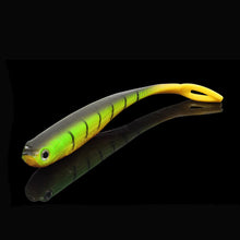 3Pcs/Pack New 12cm  Artificial Fishing Fake Lure Popular Two Tailed Design Soft Bait Superior MaterialsFree shipping R07 P30