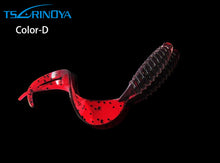 12Pcs/lot Valuable Designer Soft Capuchin Worm Fishing Lures 75mm 3.2g Popular Superior Noctilucent Bait Creative Design R11
