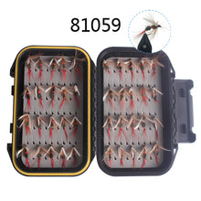 Anmuka 24 Size 40pcs Patterns Assorted Popular Cone Head Tube Flies Salmon Fly Trout Fly Fishing Flies Lures With Fishing Box