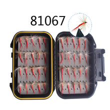 Anmuka 24 Size 40pcs Patterns Assorted Popular Cone Head Tube Flies Salmon Fly Trout Fly Fishing Flies Lures With Fishing Box