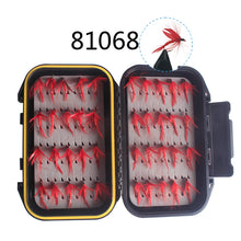 Anmuka 24 Size 40pcs Patterns Assorted Popular Cone Head Tube Flies Salmon Fly Trout Fly Fishing Flies Lures With Fishing Box