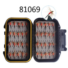 Anmuka 24 Size 40pcs Patterns Assorted Popular Cone Head Tube Flies Salmon Fly Trout Fly Fishing Flies Lures With Fishing Box