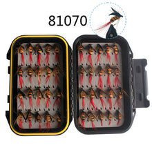 Anmuka 24 Size 40pcs Patterns Assorted Popular Cone Head Tube Flies Salmon Fly Trout Fly Fishing Flies Lures With Fishing Box