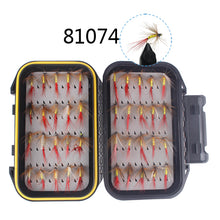 Anmuka 24 Size 40pcs Patterns Assorted Popular Cone Head Tube Flies Salmon Fly Trout Fly Fishing Flies Lures With Fishing Box