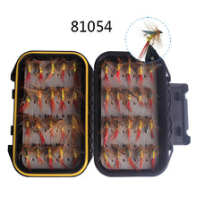 Anmuka 24 Size 40pcs Patterns Assorted Popular Cone Head Tube Flies Salmon Fly Trout Fly Fishing Flies Lures With Fishing Box