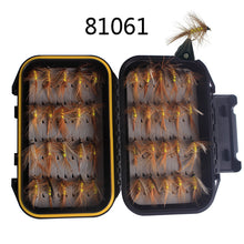 Anmuka 24 Size 40pcs Patterns Assorted Popular Cone Head Tube Flies Salmon Fly Trout Fly Fishing Flies Lures With Fishing Box