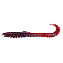 6pcs/pack Soft Bait Capuchin Earthworms Fishing Worms Red Color Sauce Soft Bait Lures Popular