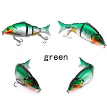 popular Multistage Seawater / Freshwater 3D Fishing Tools 5 sections sea fishing Lure bait 125mm 20 g Hard Baits
