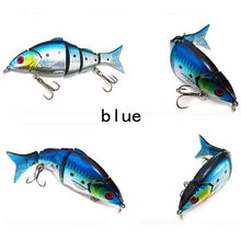 popular Multistage Seawater / Freshwater 3D Fishing Tools 5 sections sea fishing Lure bait 125mm 20 g Hard Baits