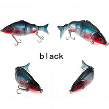 popular Multistage Seawater / Freshwater 3D Fishing Tools 5 sections sea fishing Lure bait 125mm 20 g Hard Baits