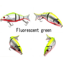 popular Multistage Seawater / Freshwater 3D Fishing Tools 5 sections sea fishing Lure bait 125mm 20 g Hard Baits