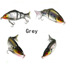 popular Multistage Seawater / Freshwater 3D Fishing Tools 5 sections sea fishing Lure bait 125mm 20 g Hard Baits