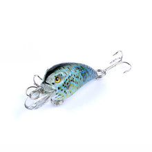 WALK FISH 1Pcs New Popular Design 3D Eyes 5 Colors Vividly Crank Fishing Lure 4.5cm 4.2g Hard Wobbler Diving Depth0.3-0.9m  Bait