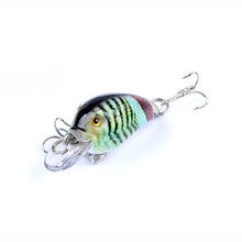 WALK FISH 1Pcs New Popular Design 3D Eyes 5 Colors Vividly Crank Fishing Lure 4.5cm 4.2g Hard Wobbler Diving Depth0.3-0.9m  Bait