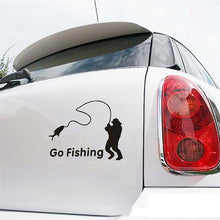 Popular Go Fishing  Vinyl Car Graphics Window Vehicle Sticker Decal Decor Auto P30 July5
