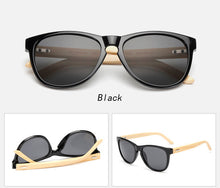 KeiKeSweet Hot Brand Designer Bamboo UV400 Man Woman Vintage Sun Glasses Wood Fun Rayed Fishing Square Driving Sunglasses K1503