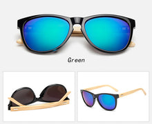 KeiKeSweet Hot Brand Designer Bamboo UV400 Man Woman Vintage Sun Glasses Wood Fun Rayed Fishing Square Driving Sunglasses K1503